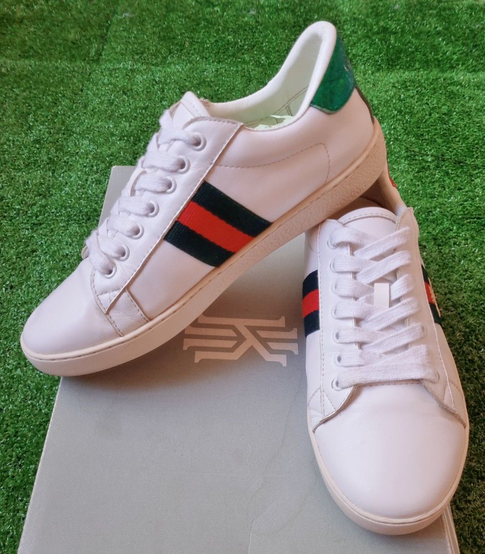 Gucci Ace Bee Eur 38 24cm Women s Fashion Footwear Sneakers on Carousell