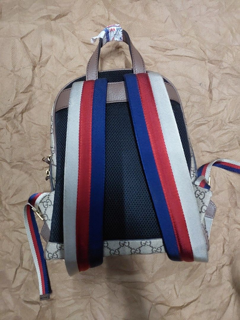 Gucci backpack size hotsell