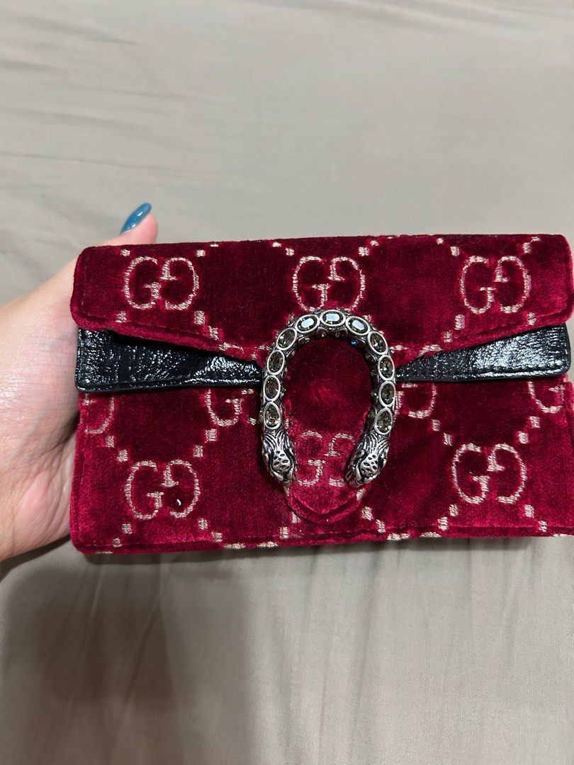 Gucci mini velvet dionysus cheap