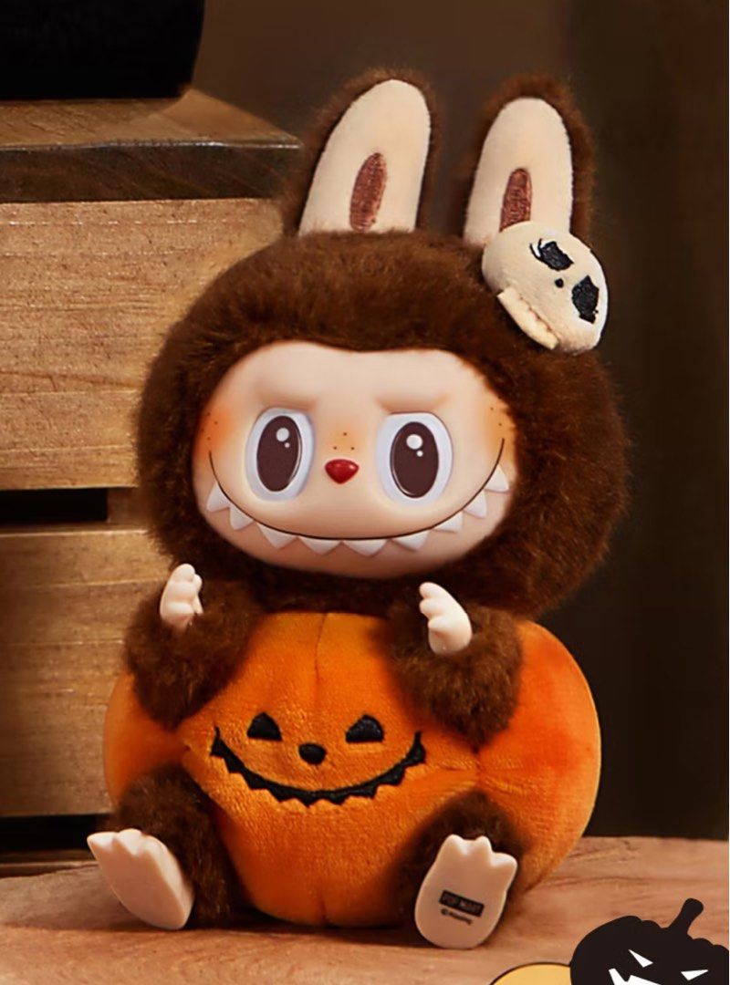 Labubu Halloween (Hallobubu) onhand (Category: Designer & Blind Box Toys) located in Bulacan. Submitted by jk.declutters (Listing ID 1330770928, Image 3). Description: POP MART Happy Halloween Party Series-Sitting Pumpkin Vinyl Plush Pendant 🎃 Halloween Labubu (Firm price) MOP: gcash/BDO .