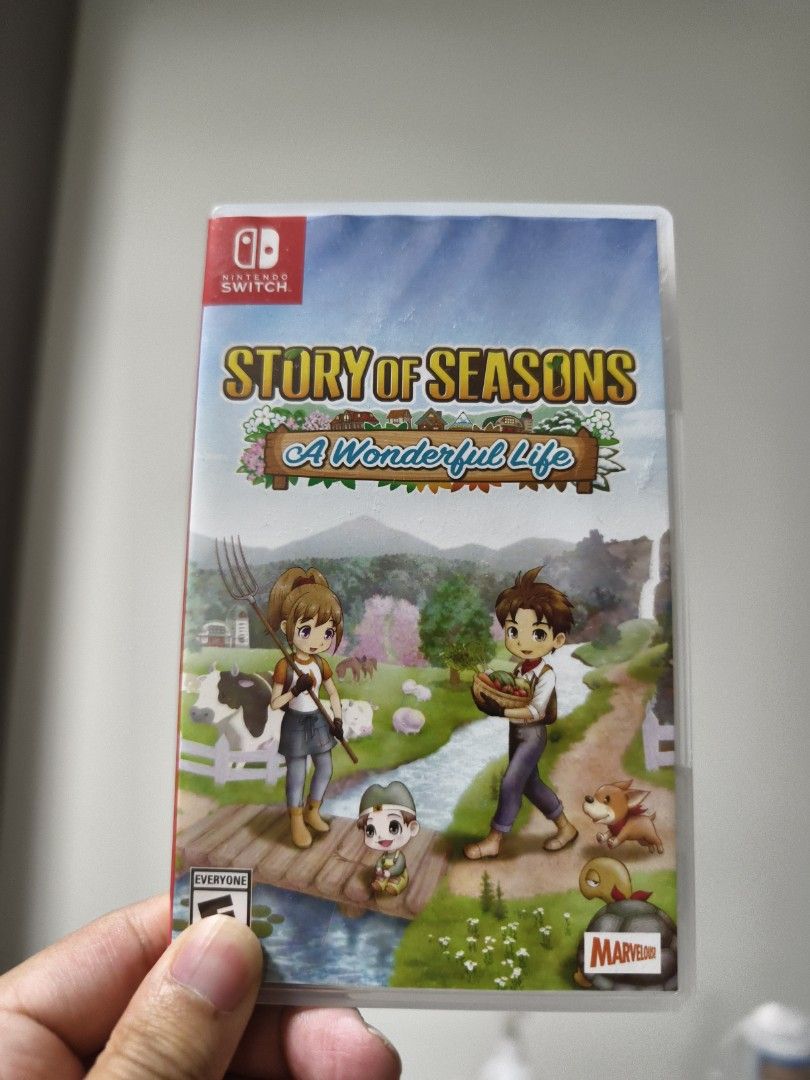 A Wonderful Life Harvest Moon Switch Story Of Seasons Harvest Moon