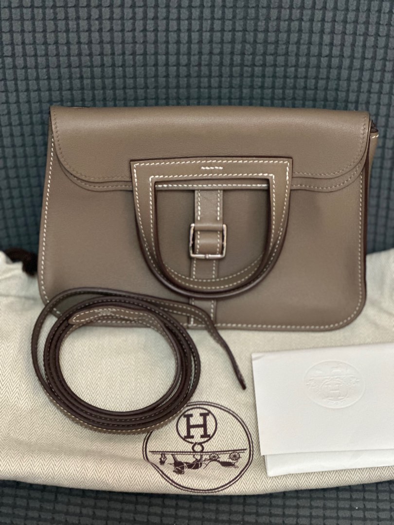 Hermes mini Halzan, 名牌, 手袋及銀包 - Carousell