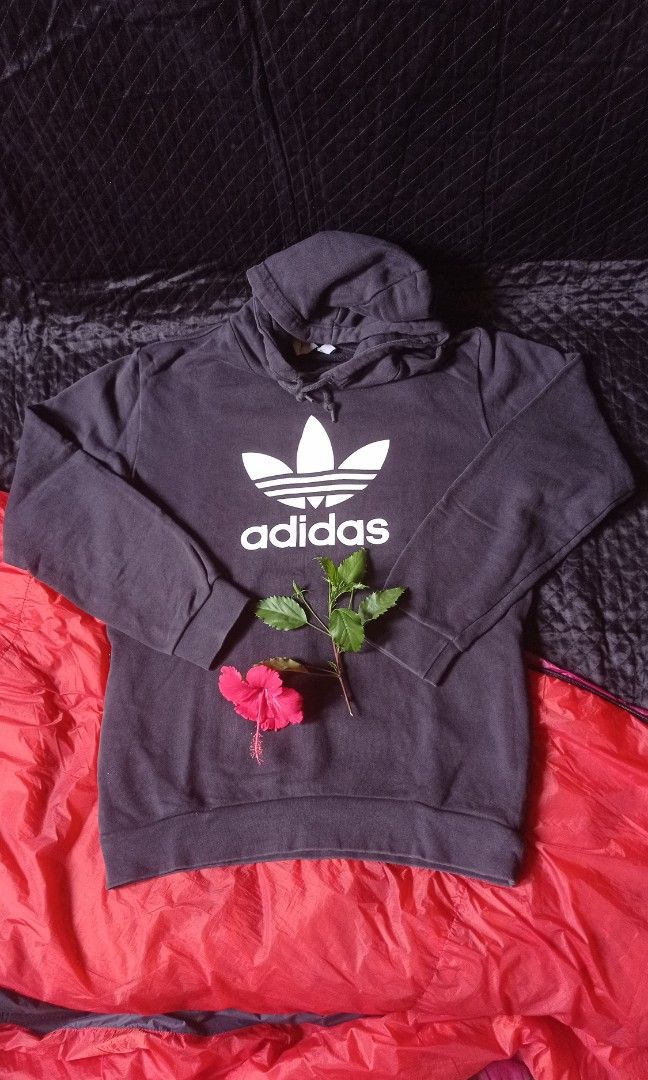 Jaket Hoodie ADIDAS Trefoil Warm Up Pull Over, Fesyen Pria