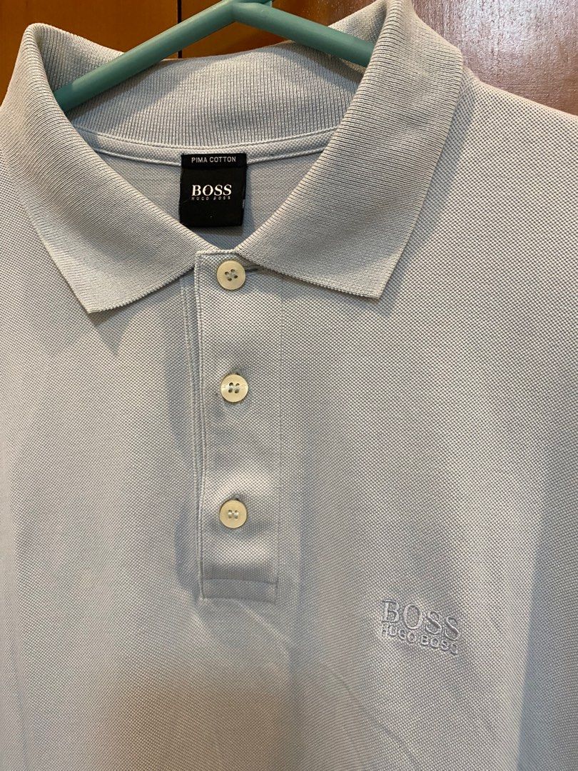 Hugo Boss Polo Shirt (Category: Tshirts & Polo Shirts ) located in Panabo. Submitted by jesrielle (Listing ID 1330853325, Image 2). Description: Medium 21x28 Good condition Color may vary due to lighting.