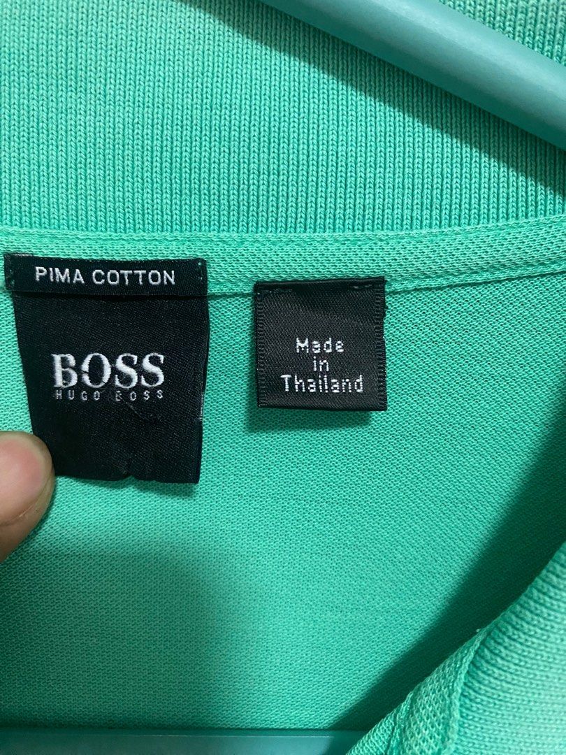 Hugo Boss Polo Shirt (Category: Tshirts & Polo Shirts ) located in Panabo. Submitted by jesrielle (Listing ID 1330853692, Image 2). Description: Medium 21x28 Good condition Cut tag Color may vary due to lighting.
