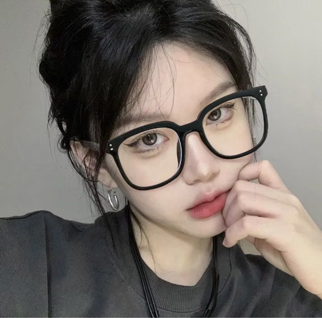 Big black glasses fashion outlet