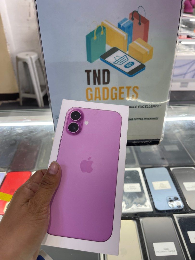 Iphone 16 Plus 256gb (Category: iPhone 16 Series) located in Pasig City. Submitted by melissaomb01623 (Listing ID 1330829105, Image 3). Description: Iphone 16 Plus 256gb Brand new Hk variant 📌pick up store in greenhills shopping center 📌we do cod in metro manila and near provinces just add sf only 📌we ship nationwide via LBC 📌we accept swap/trade in 📌we accept credit card installment 📌we accept ggives 📌we accept billease installment 📌for 