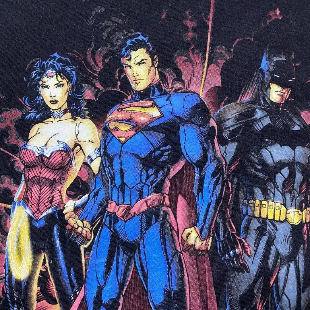 Justice league batman superman wonder woman character big size, Men's ...