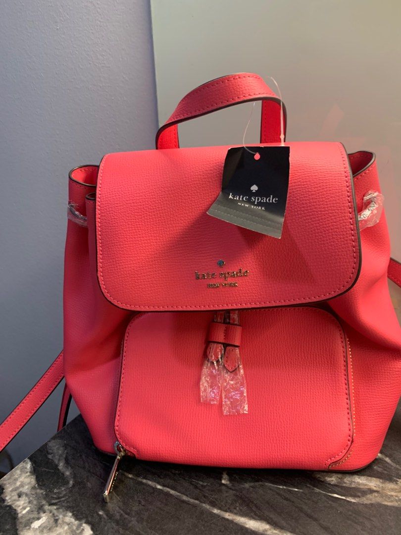Kate spade pink backpack top