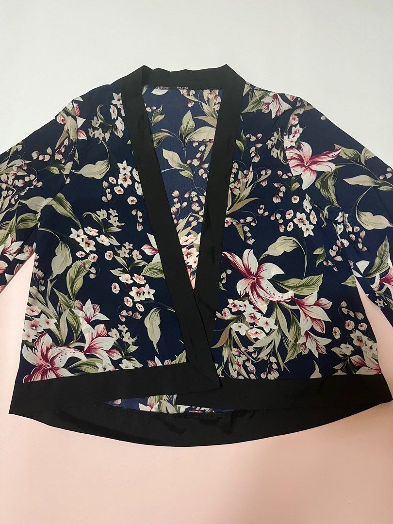 Baju cardigan kimono store
