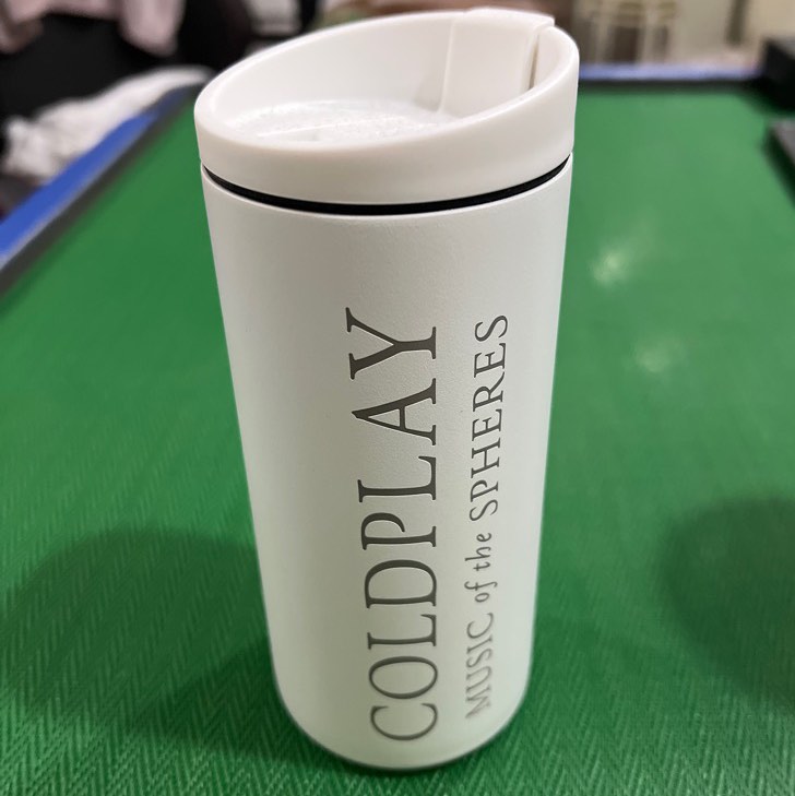 Limited Edition* Coldplay Music of the Spheres Flask