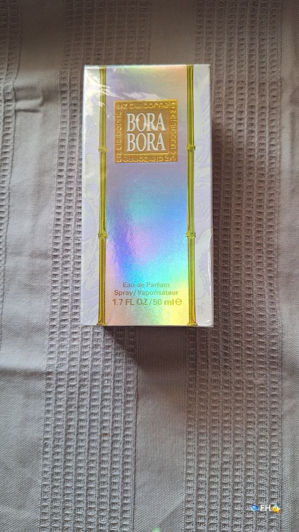 Liz Claiborne Bora Bora Perfum 50ml *ORIGINAL (Category: Fragrance & Deodorants) located in Paranaque City. Submitted by niustar (Listing ID 1330705518, Image 1). Description: Liz Claiborne Bora Bora Perfum 50ml comes w/ original packaging w/ tag *ORIGINAL.