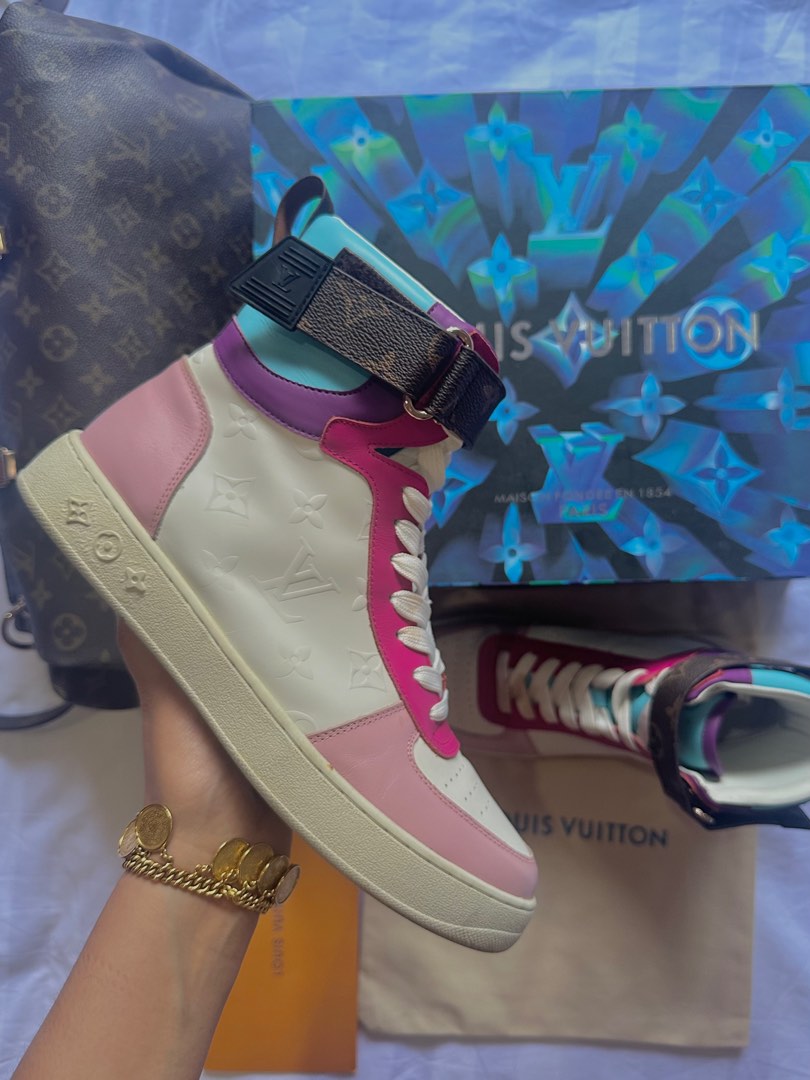 Louis Vuitton LV Boombox Sneaker Boots Women s Fashion Footwear Boots on Carousell