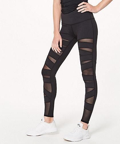Lululemon wunder under tech mesh top