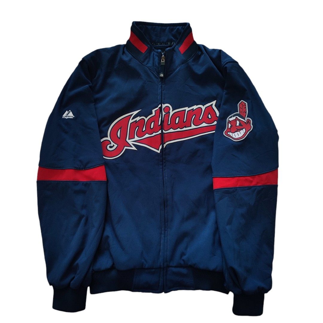 Majestic MLB Cleveland Indians Jacket Men s Fashion Coats Jackets and Outerwear on Carousell