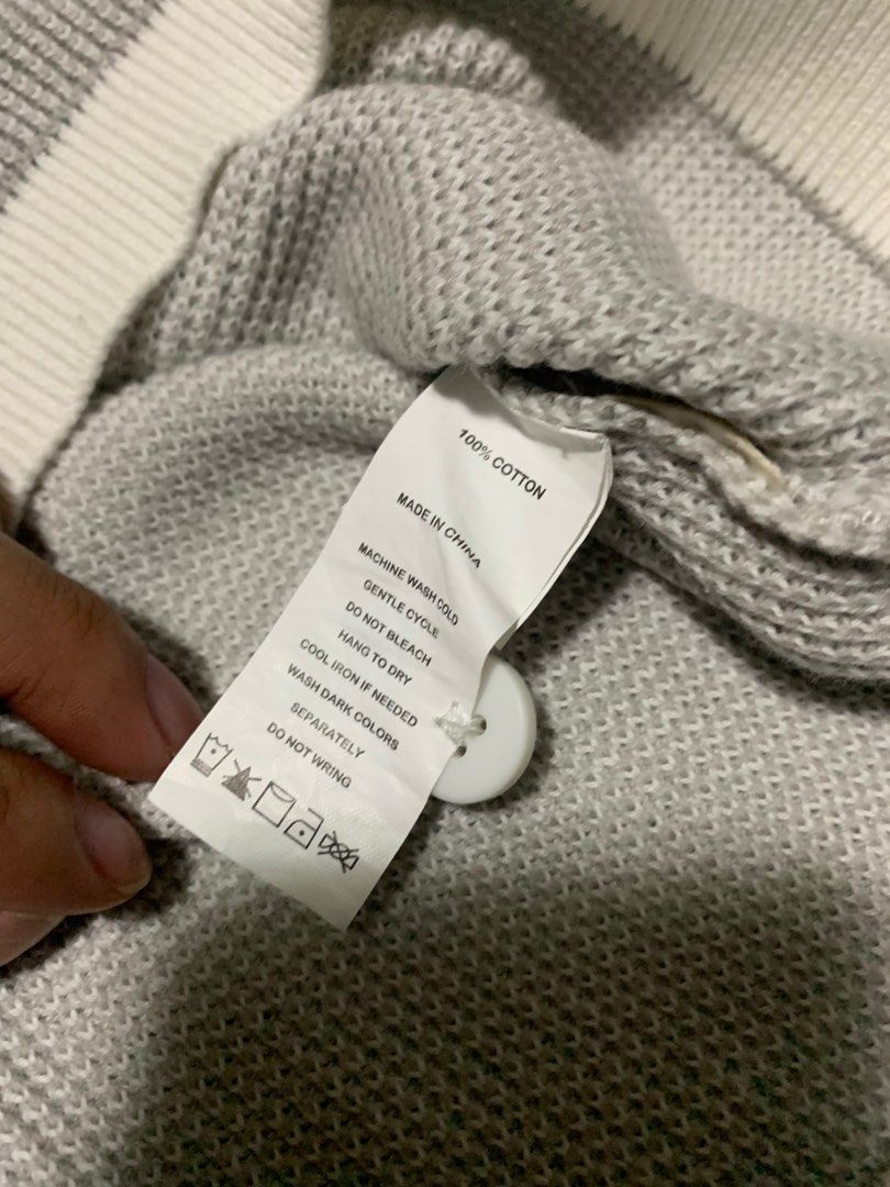 Memo Knitted Polo Tee (Category: Tshirts & Polo Shirts ) located in Baguio. Submitted by 25thlu (Listing ID 1330834762, Image 3). Description: Memo Knitted Polo Tee Condition:10/10 Dimes:19x27 S but fits M-L Bought for ₱1,900 at Memo for wedding purposes 1x used .