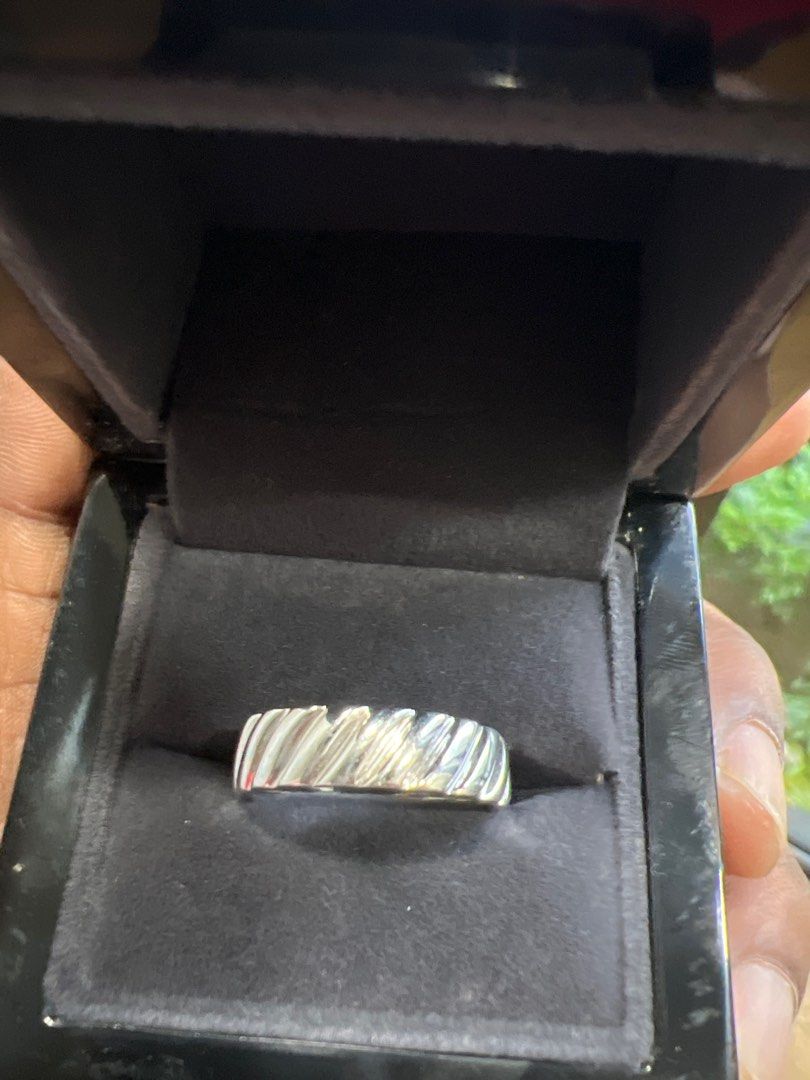 Men s ORRO ring diamond stimulant US size 8.5