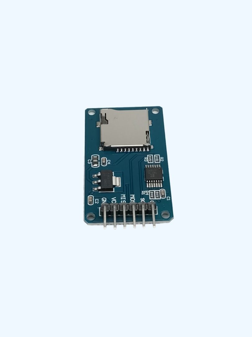 MICRO SD CARD MODULE STORAGE BOARD 6-PIN, SPI INTERFACE with LEVEL CONVERTER CHIP FOR ARDUINO (Category: Hard Disks & Thumbdrives) located in Quezon City. Submitted by besteinpc (Listing ID 1330857340, Image 1). Description: MICRO SD CARD MODULE STORAGE BOARD 6-PIN, SPI INTERFACE with LEVEL CONVERTER CHIP FOR ARDUINO FEATURES: 👉Voltage: 4.5V~5.5V DC; 👉Communication Interface: Standard SPI; 👉Interface Voltage Level: 3.3V or 5V; 👉Pin: 6 BENEFIT