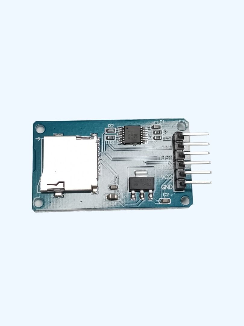 MICRO SD CARD MODULE STORAGE BOARD 6-PIN, SPI INTERFACE with LEVEL CONVERTER CHIP FOR ARDUINO (Category: Hard Disks & Thumbdrives) located in Quezon City. Submitted by besteinpc (Listing ID 1330857340, Image 3). Description: MICRO SD CARD MODULE STORAGE BOARD 6-PIN, SPI INTERFACE with LEVEL CONVERTER CHIP FOR ARDUINO FEATURES: 👉Voltage: 4.5V~5.5V DC; 👉Communication Interface: Standard SPI; 👉Interface Voltage Level: 3.3V or 5V; 👉Pin: 6 BENEFIT