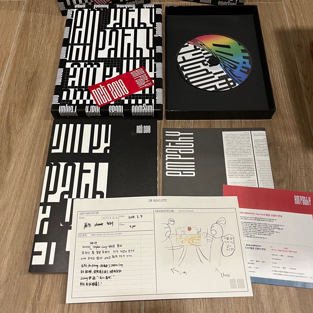 NCT U 2018 Empathy unsealed album (Category: CDs & DVDs) located in Manila. Submitted by chelsellss (Listing ID 1330869489, Image 3). Description: - swipe to see inclusions.