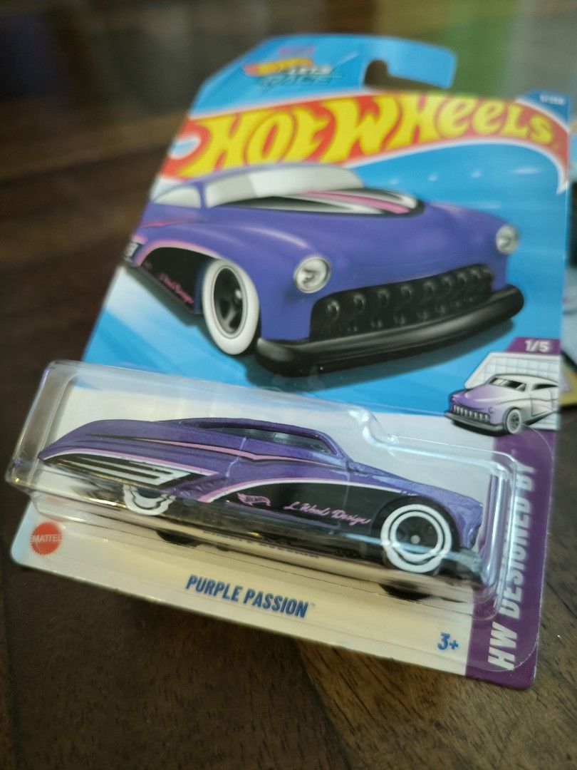 Hot Wheels HW Designed By Purple Passion 164 Diecast Car Mattel