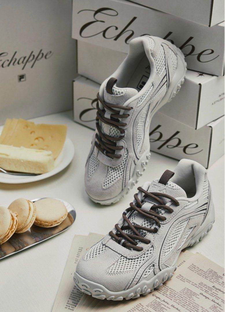🔥New🇰🇷Fila Echappe LX -Beige✨, 男裝, 鞋, 波鞋- Carousell