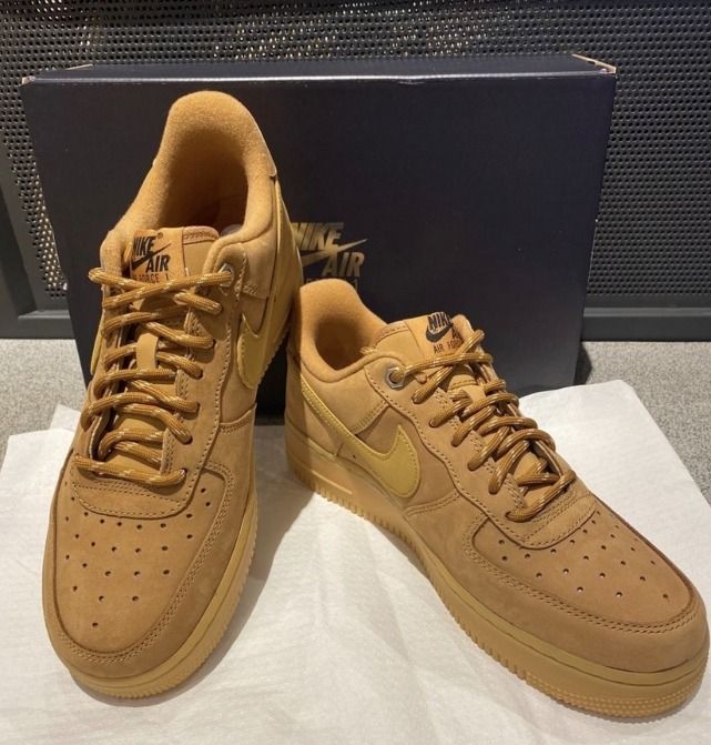 NIKE AF1 Low 07 Lv8 Air Force One unisex sneakers wheat