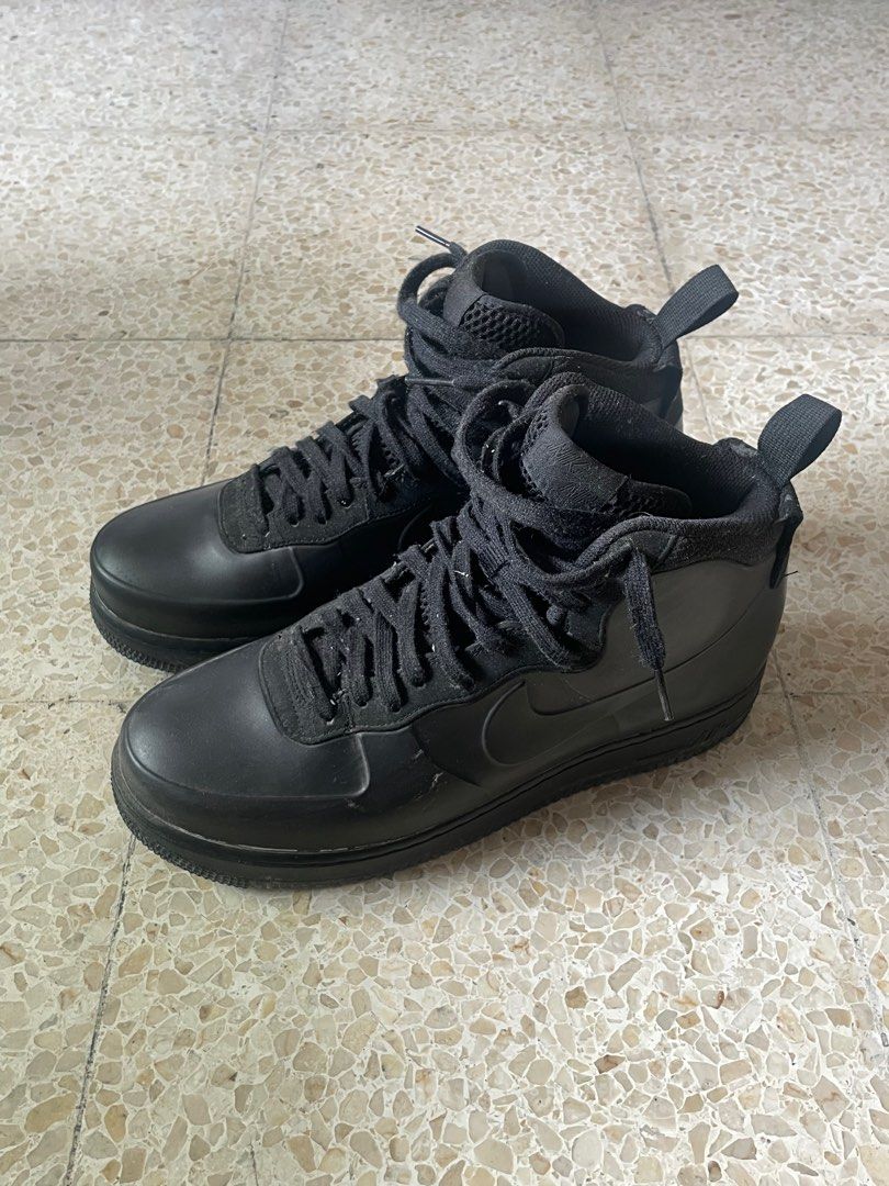 Sepatu Nike Af1 High Sepatu Nike Black Nike Air Force One High