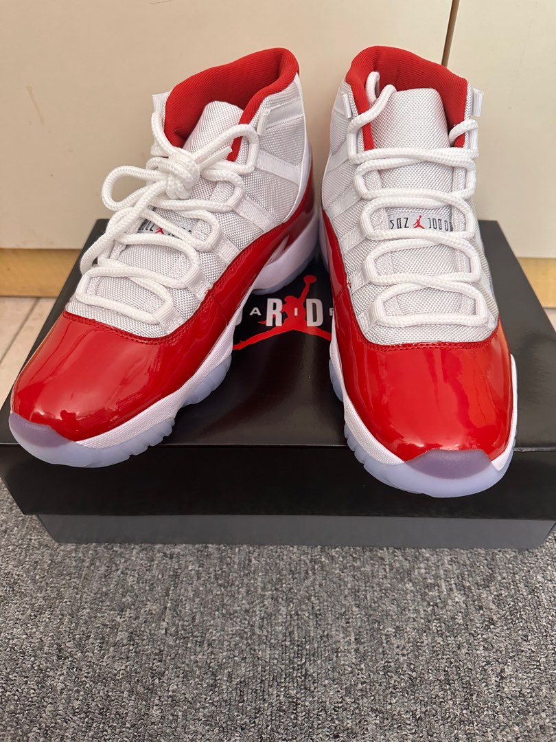Jordan 11 low cherry red cheap