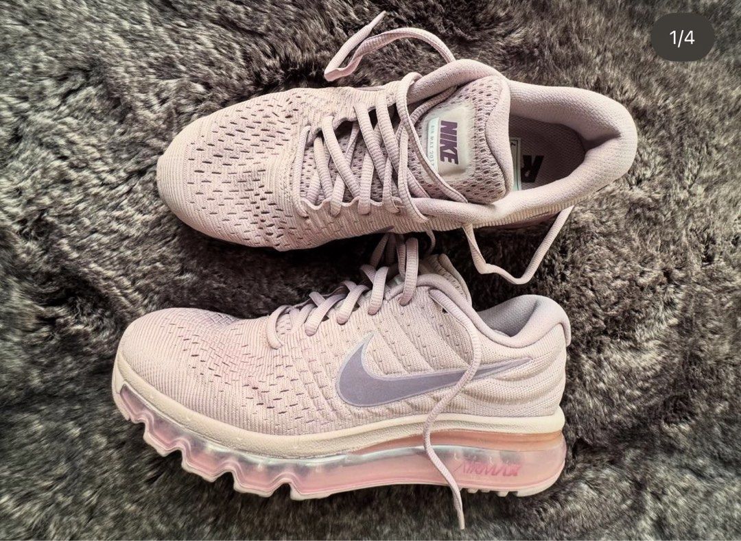 Nike Air Max 2017 Plum fog Running Shoes original Women s Fashion Footwear Sneakers on Carousell