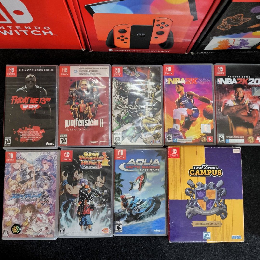 Nintendo switch Games (Category: Nintendo) located in Valenzuela. Submitted by gearpandaph (Listing ID 1330725515, Image 3). Description: FOR SALE NINTENDO SWITCH GAMES With Case Animal Crossing - 1750 Naruto Ultimate Ninja Storm Connection - 1750 Pokemon Violet - 1750 Pokemon Scarlet - 1750 Pokemon Arceus - 1750 Pokemon Shield - 1350 Zelda Botw - 1650 Unicorn Overlord - 2000 Xenoblade 3 - 1750 Monster Hunter Stories - 950 Super Mario Wonders - 1