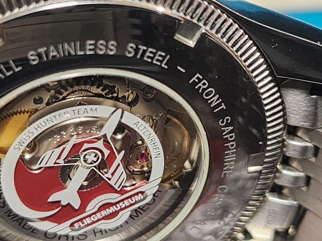 Oris BC Swiss Hunter Team (Category: Luxury Watches) located in Quezon City. Submitted by biroselvarietytrading (Listing ID 1330711610, Image 3). Description: Oris BC Swiss Hunter Team PS edition 44mm Bnew with waranty as seen last pic Swiss made Automatic Complete set and links Price neg.