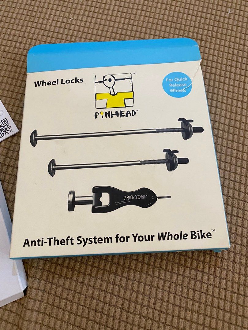 Bicycle Parts Pinhead Front Wheel Quick Release Skewer Lock Anti