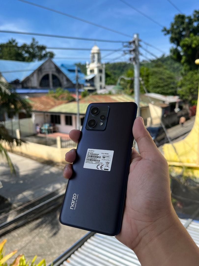 REALME NARZO 50 PRO 5G (Category: Realme) located in Cagayan de Oro. Submitted by llenasisaa06634 (Listing ID 1330726969, Image 2). Description: no issue unli check upon meetup inclusion: original charger RFS: secondary phone di na gakagamit.