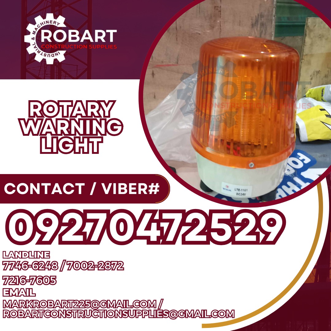 Rotary Warning Light, Commercial & Industrial, Construction Tools ...