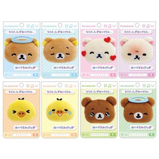 San-X 日本正版 Rilakkuma 鬆弛熊 牛奶熊 豬鼻雞 蜜茶熊 毛毛公仔頭 扣針 胸針  64242862851331110