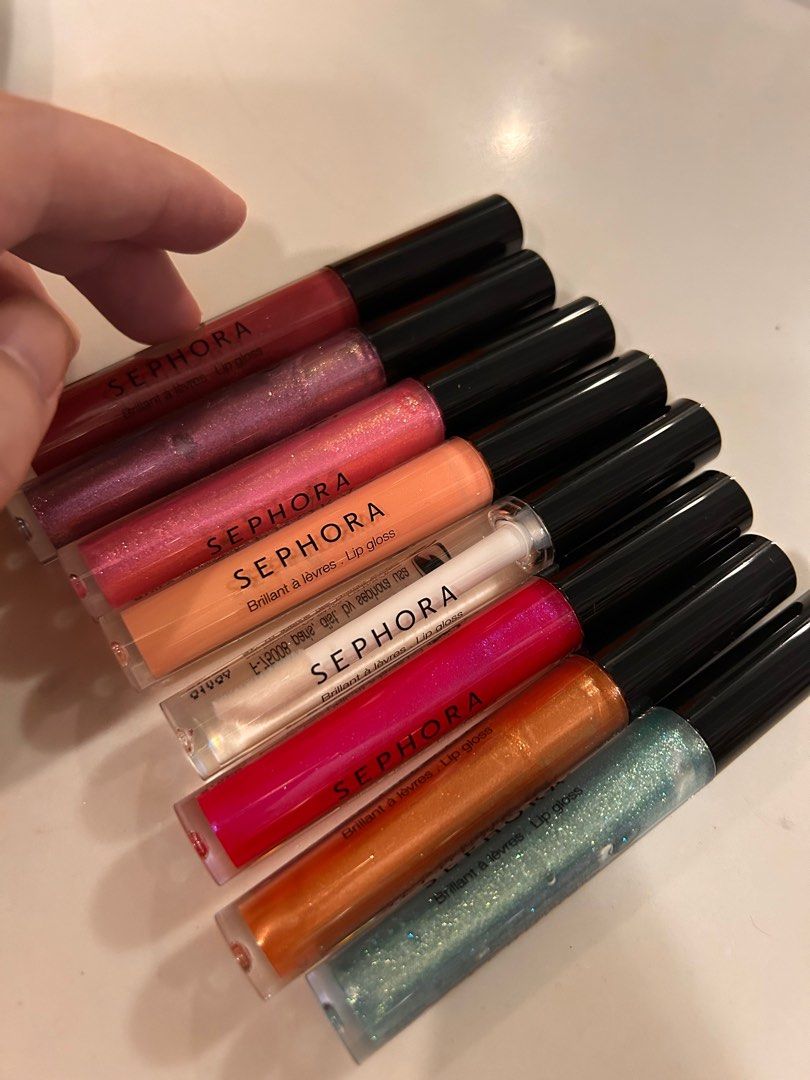 Sephora Lipgloss set (Category: Makeup) located in Quezon City. Submitted by declutterwithanjc (Listing ID 1330834927, Image 1). Description: Brand new; Limited edition .