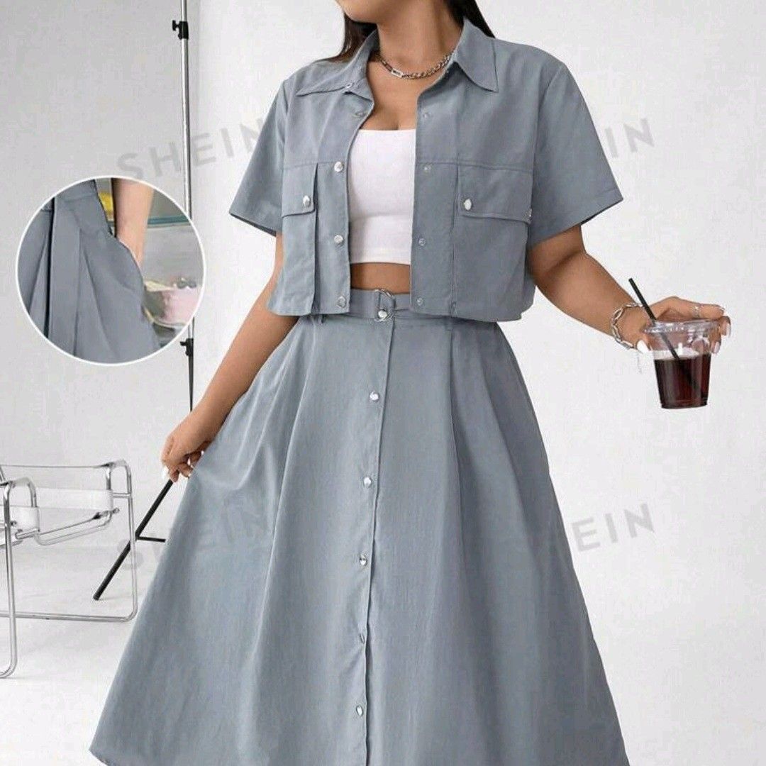 Button down skirt 4xl clearance