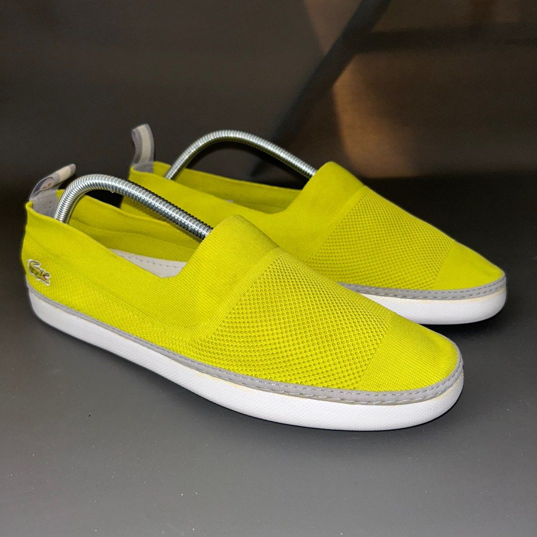 Slip on Lacoste Lydro size eur 43 Fesyen Pria Sepatu Lainnya di Carousell