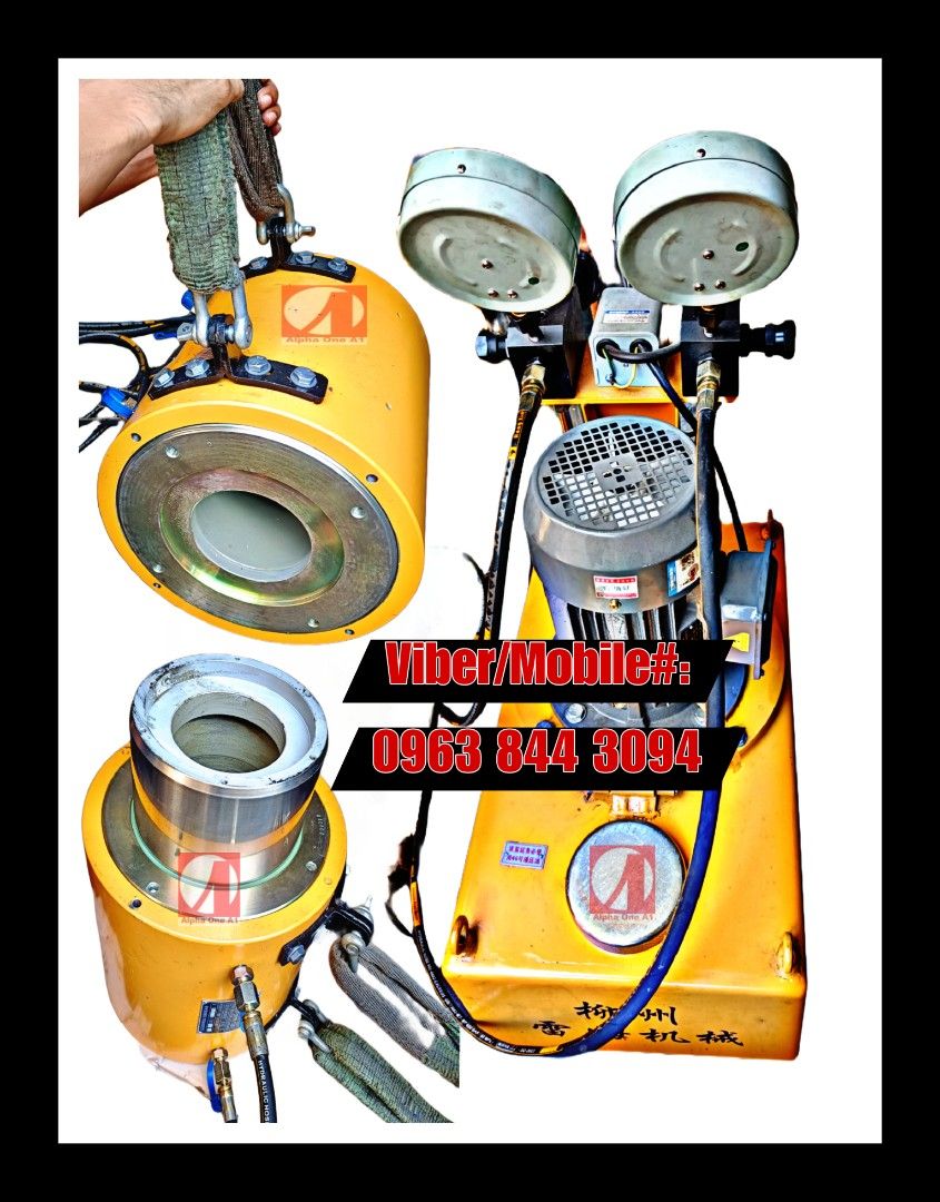 STRESSING PUMP/HYDRAULIC PUMP 500MT PRESTRESSING MATERIALS (Category: Construction Tools & Equipment) located in Quezon City. Submitted by Kaithy20 (Listing ID 1330723723, Image 3). Description: 💯250MT Stressing Jack 3Phase, 380V Ideal For 12.7mm Tool Anchorage Cir. & Tri. Type & Accessories Prestressed Machine Post Tensioning Materials Bridge Girder Accessories ☑️ 380V, 3Phase Grouting Machine or Grouting Pump NOTE: Ready to Use! With Accessori
