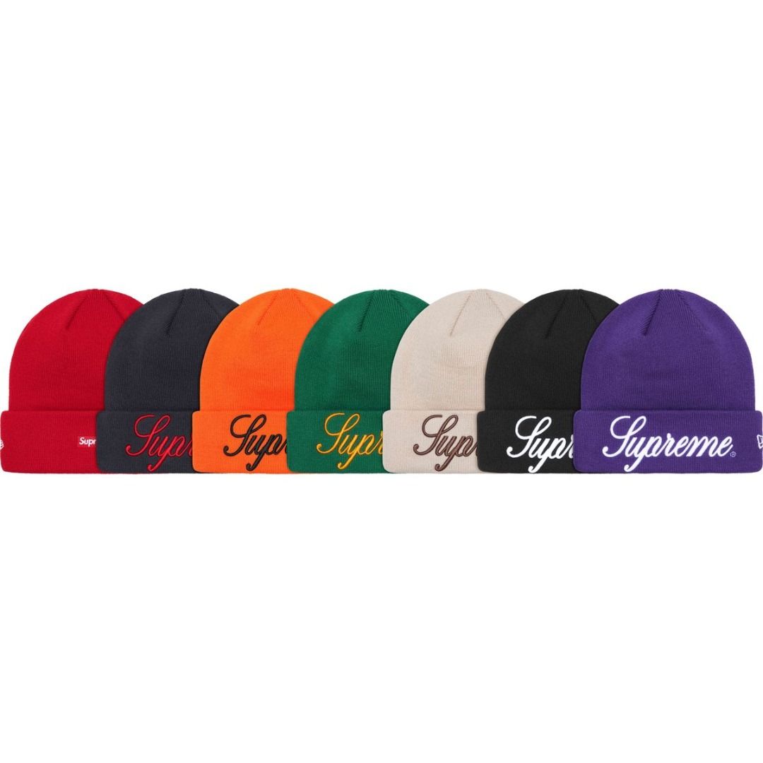 supreme new era script beanie fw 24 week 9 New York Mail direct from supreme