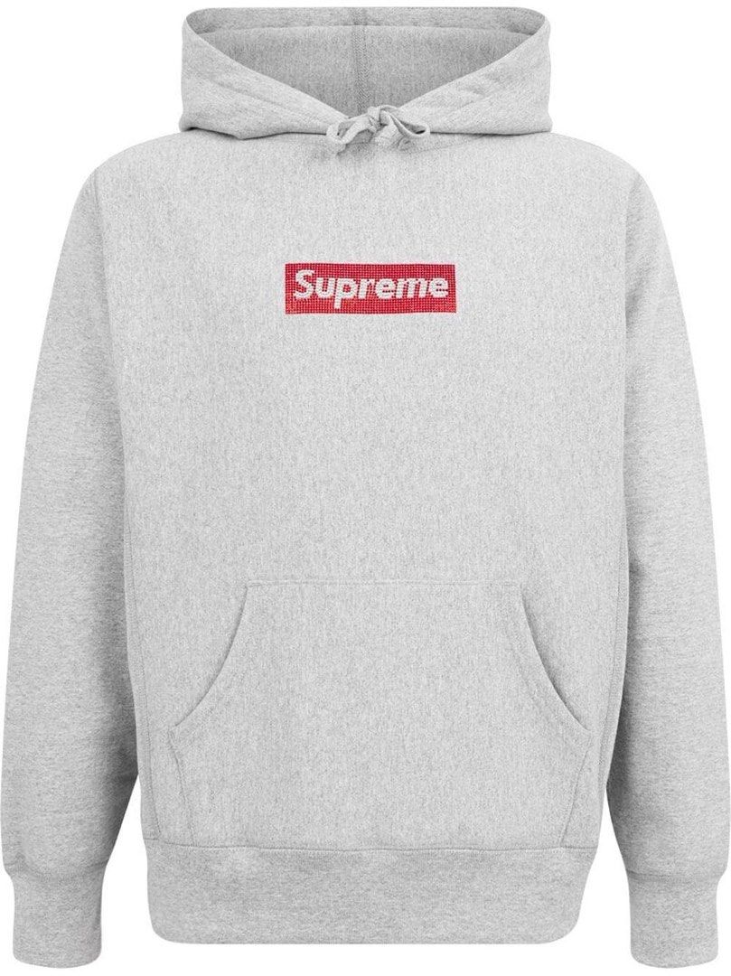 Supreme x Swarovski hoodie Men s Fashion Coats Jackets and Outerwear on Carousell