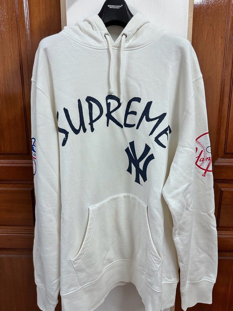 Supreme yankees hoodie outlet
