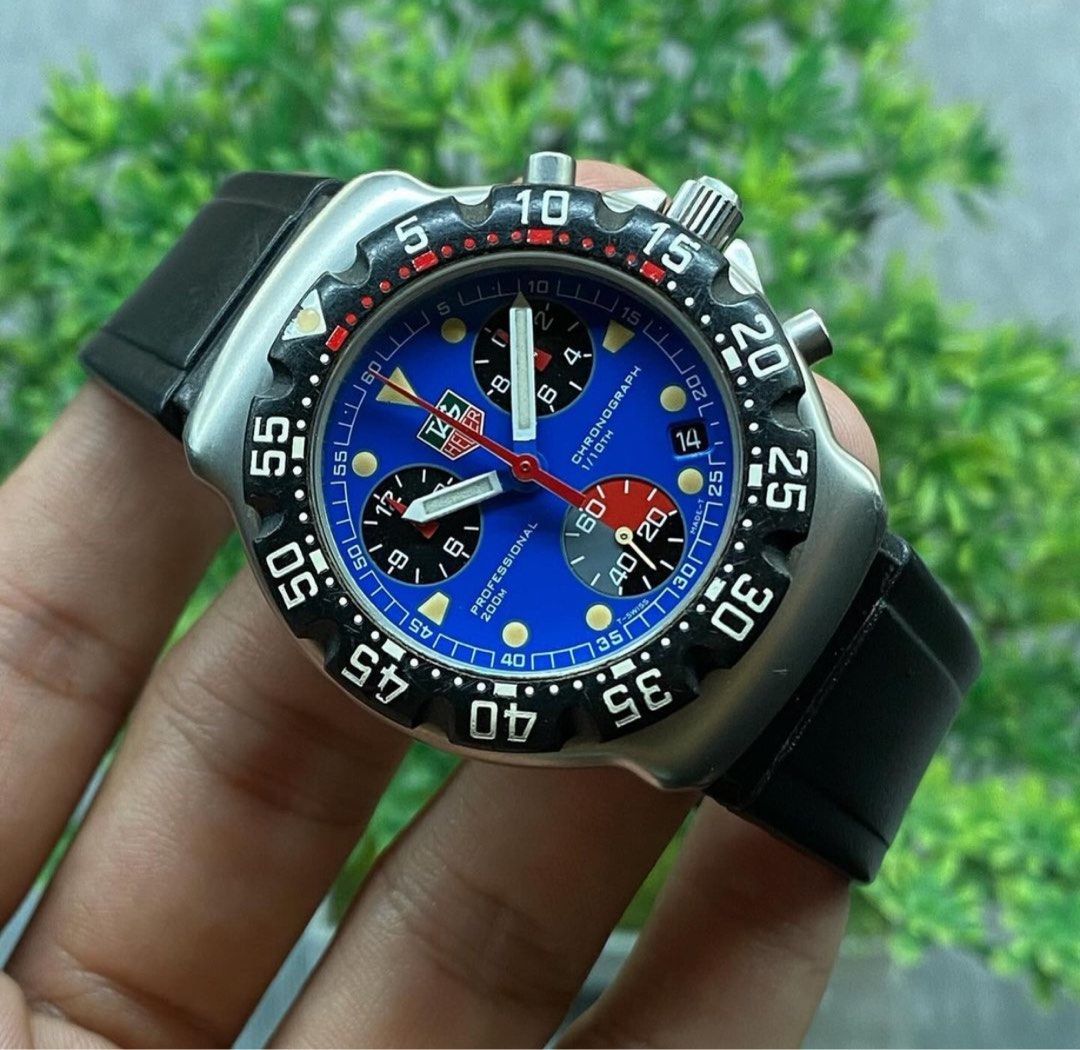 Tag Heuer Professional Formula 1 Chronograph Official Timekeeper Of The Fia F1 World Championship CA1210 1 Quartz 37mm
