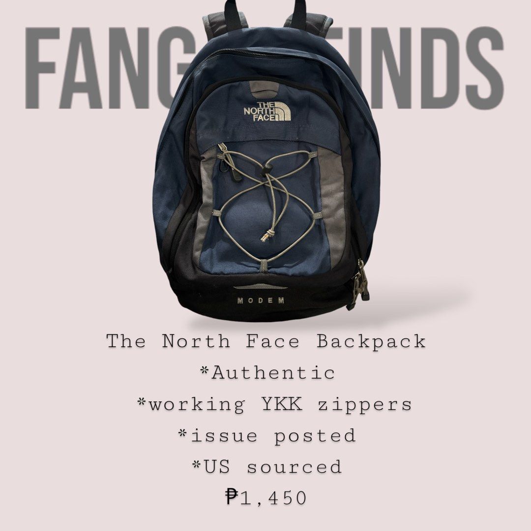 The North Face Modem Men s Fashion Bags Backpacks on Carousell