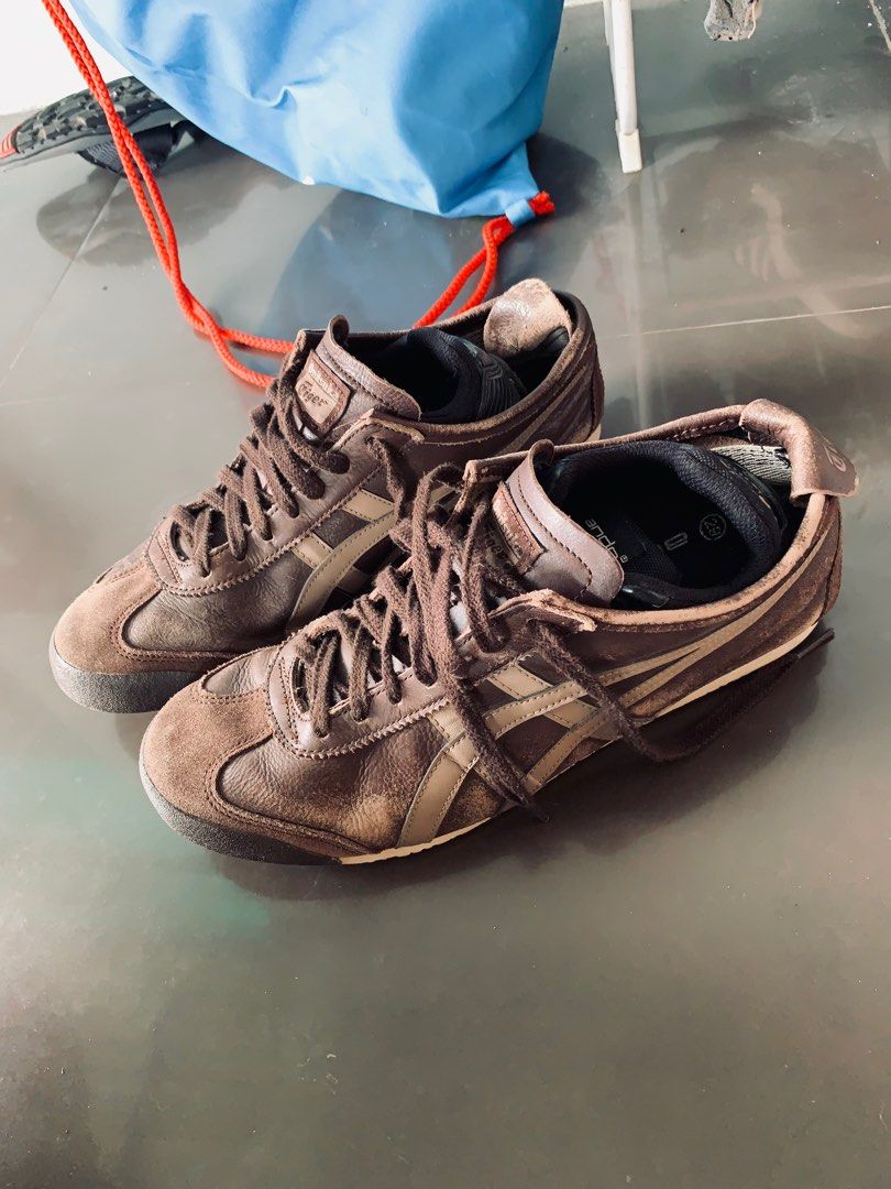 tiger onitsuka coklat original