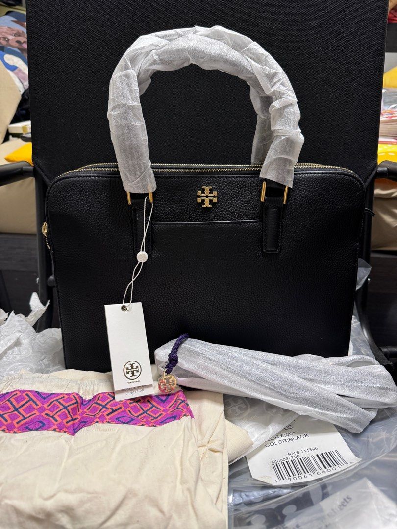 Tory burch georgia double zip pebbled leather satchel discount