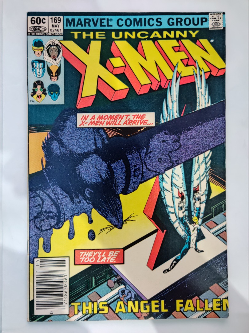 Uncanny X Men Vol 1 1963 169 Newsstand Mark Jewelers Insert