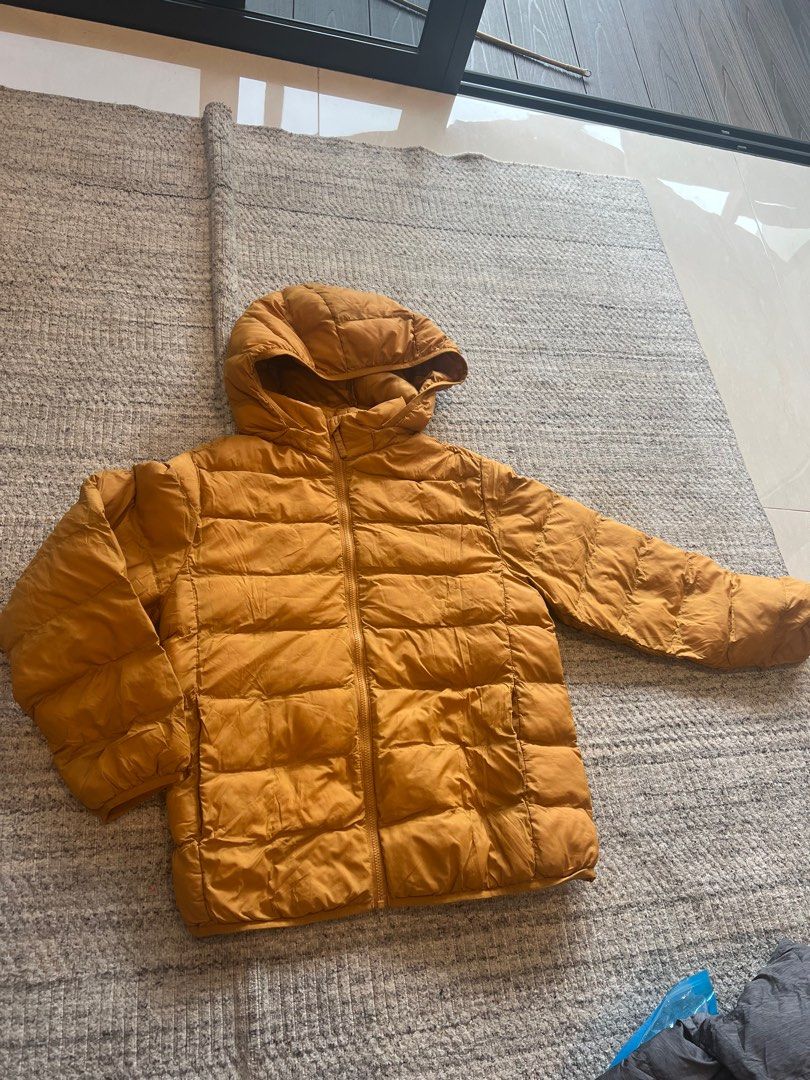 Uniqlo mustard jacket hotsell