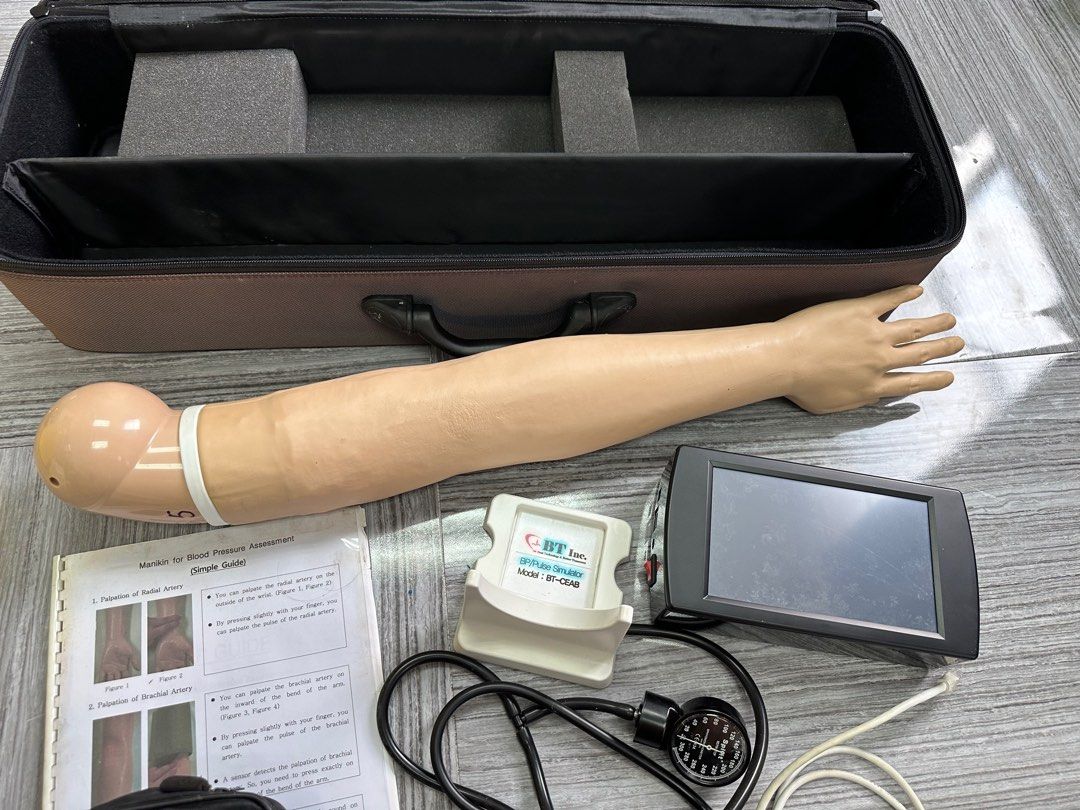 USA BT Inc. Blood Pressure Training Arm Simulator BP Training 血壓訓練手臂模擬器 ...